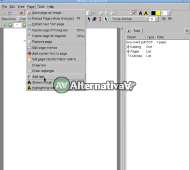 PDFedit alternativa de Apache PDF Box